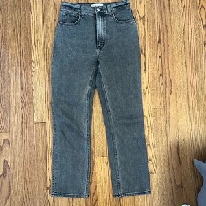 Abercrombie Ankle Straight Ultra High Rise jeans size 25/0